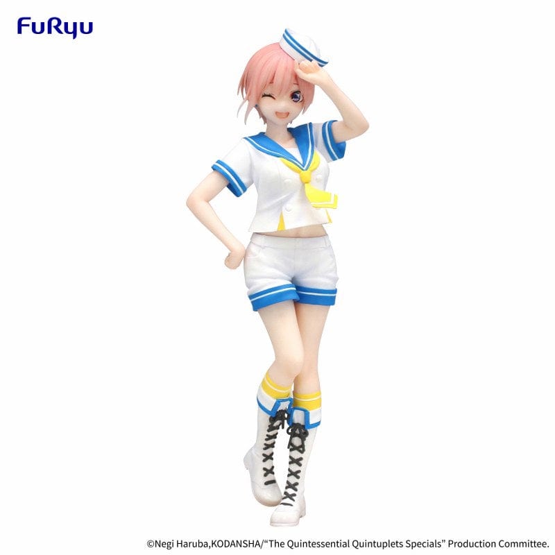 FURYU The Quintessential Quintuplets Trio-Try-iT Ichika Nakano (Marine Look Ver.) Figure