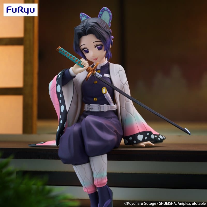 FURYU Demon Slayer: Kimetsu no Yaiba Kocho Shinobu Noodle Stopper Figure