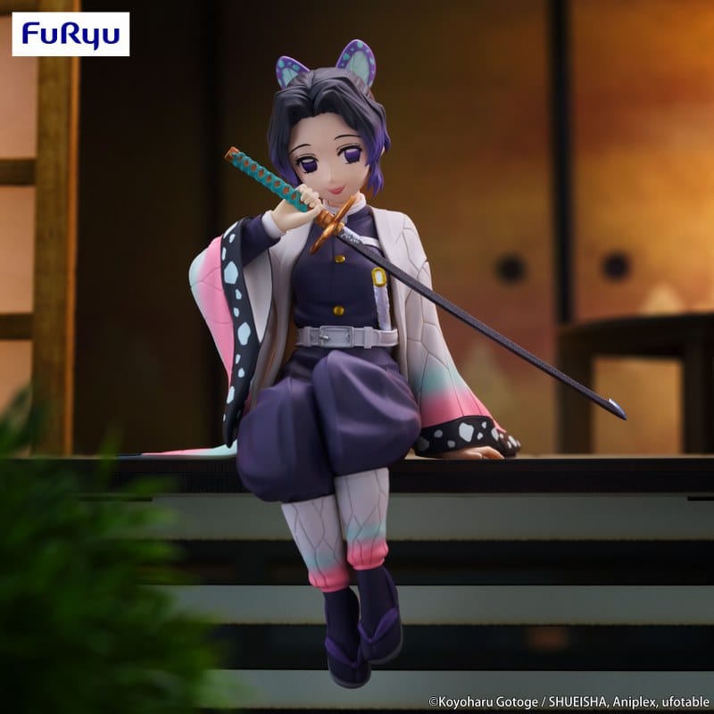 FURYU Demon Slayer: Kimetsu no Yaiba Kocho Shinobu Noodle Stopper Figure