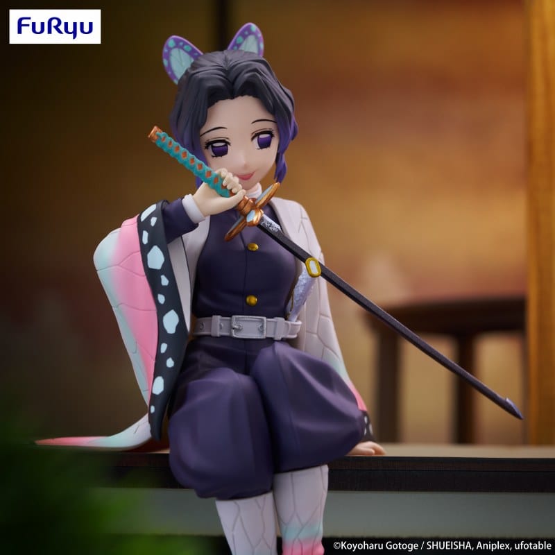 FURYU Demon Slayer: Kimetsu no Yaiba Kocho Shinobu Noodle Stopper Figure