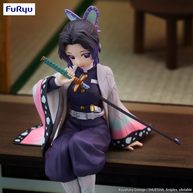 FURYU Demon Slayer: Kimetsu no Yaiba Kocho Shinobu Noodle Stopper Figure