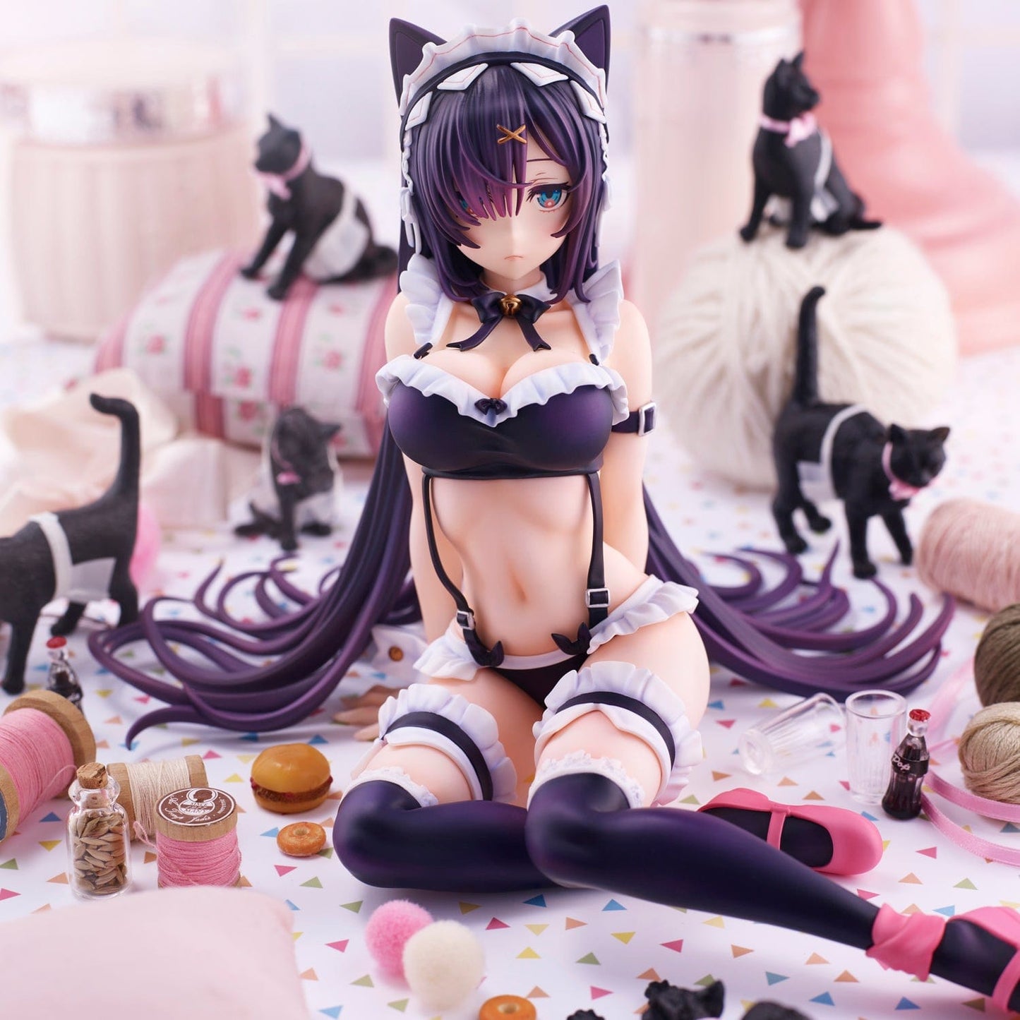 UNION CREATIVE Mika Pikazo Illustration Cat Maid Figure (Reissue)