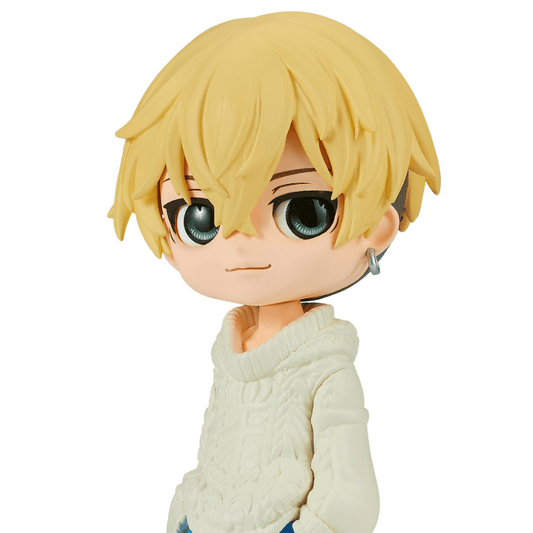 BANPRESTO Tokyo Revengers Q Posket - Chifuyu Matsuno (Plain Clothes ver.) Figure (Ver.A)