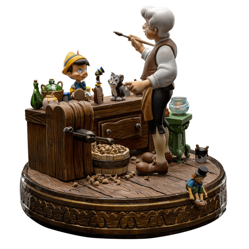 IRON STUDIOS Pinocchio Deluxe - Disney 100th - Pinocchio - Art Scale 1/10