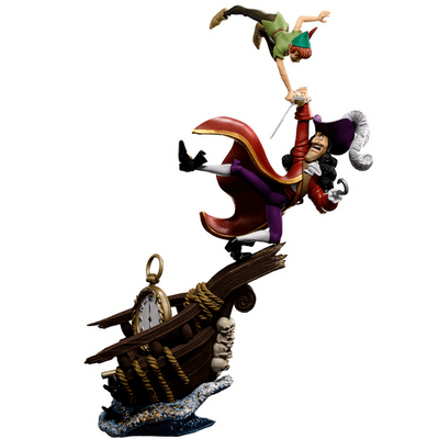 IRON STUDIOS Peter Pan Vs Hook 100 Years Ver - Disney 100TH - Peter Pan - Art Scale 1/10