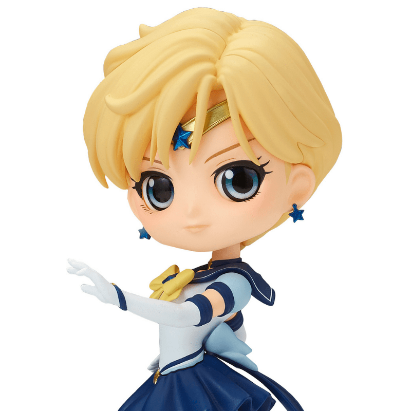 BANPRESTO Pretty Guardian Sailor Moon Cosmos: The Movie Q Posket - Eternal Sailor Uranus Figure (Ver.A)