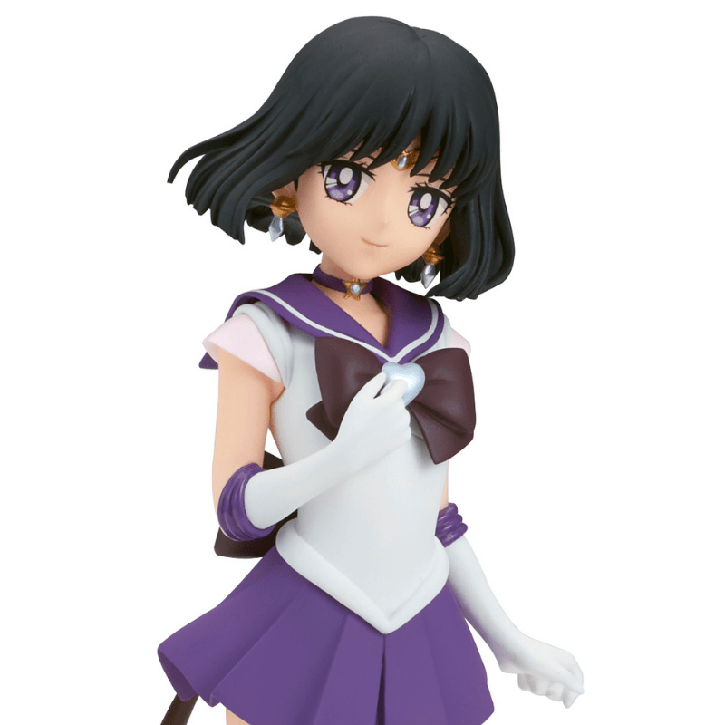 BANPRESTO Pretty Guardian Sailor Moon Eternal The Movie Glitter & Glamours - Super Sailor Saturn Figure