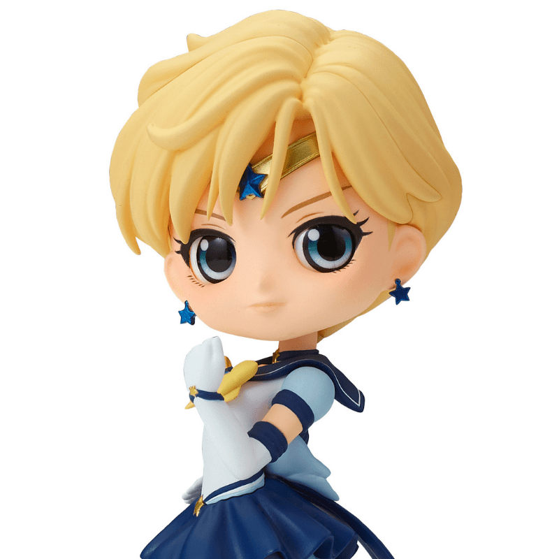 BANPRESTO Pretty Guardian Sailor Moon Cosmos: The Movie Q Posket - Eternal Sailor Uranus Figure (Ver.B)