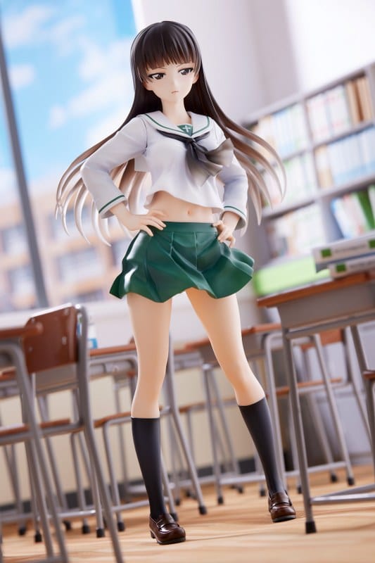 WAVE Girls und Panzer: Great Tankery Operation! DreamTech Shiho Nishizumi (Oarai Girls High Ver.) 1/7 Scale Figure