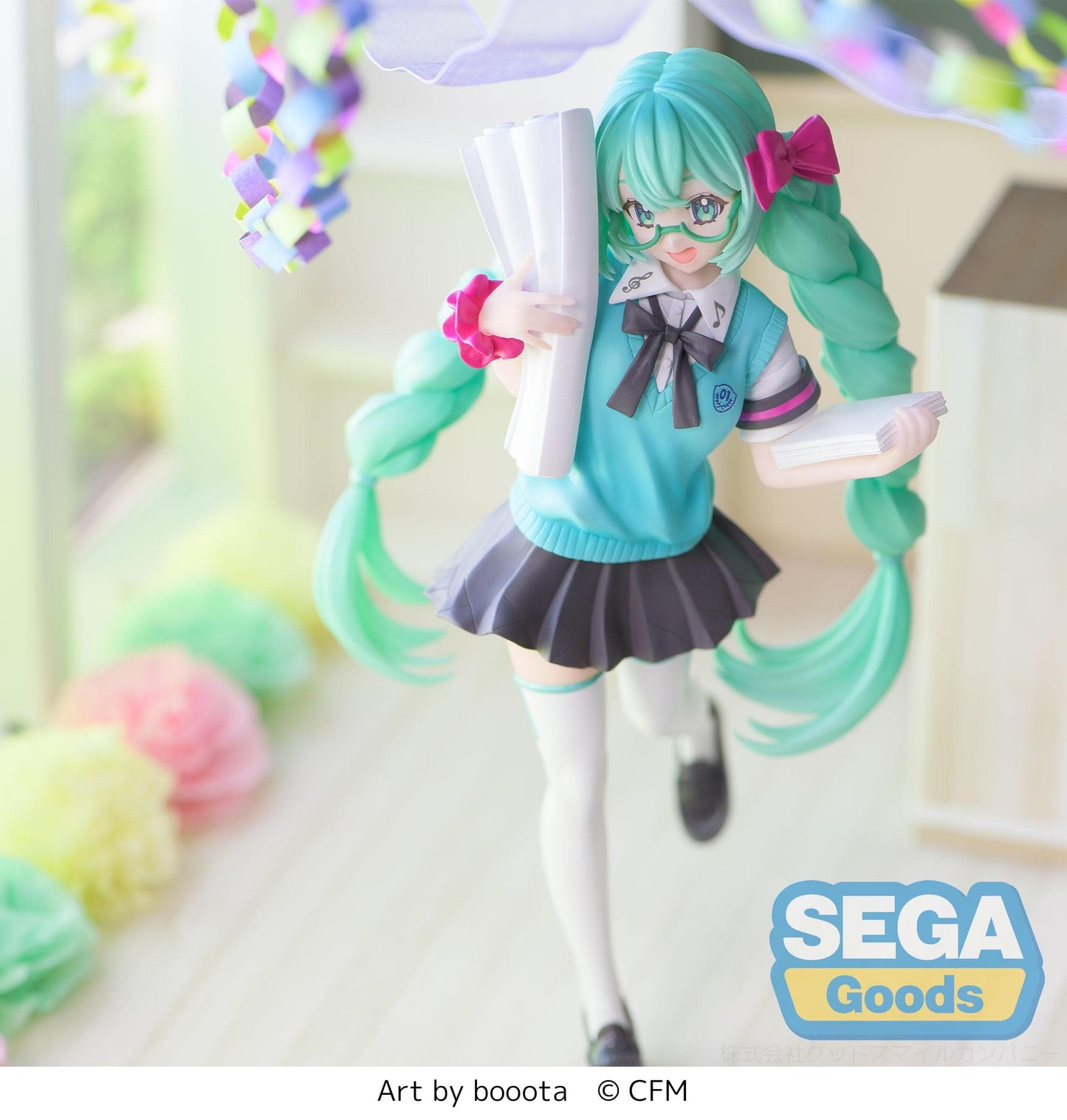 SEGA Vocaloid Luminasta - Hatsune Miku (16th Anniversary Booota Ver.) Figure