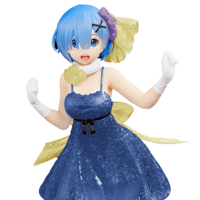 TAITO Re:Zero Starting Life in Another World Precious Rem (Clear Dress Ver.) Figure (Renewal Edition)