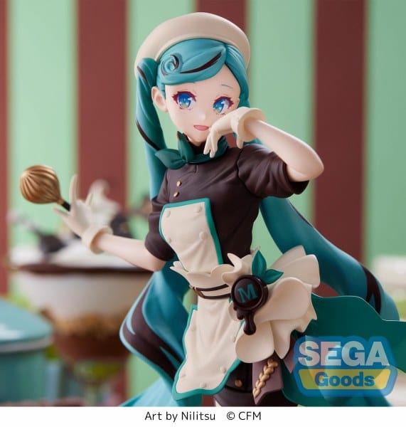 SEGA Vocaloid Luminasta Hatsune Miku (Bitter Patissier) Figure (Re-run)