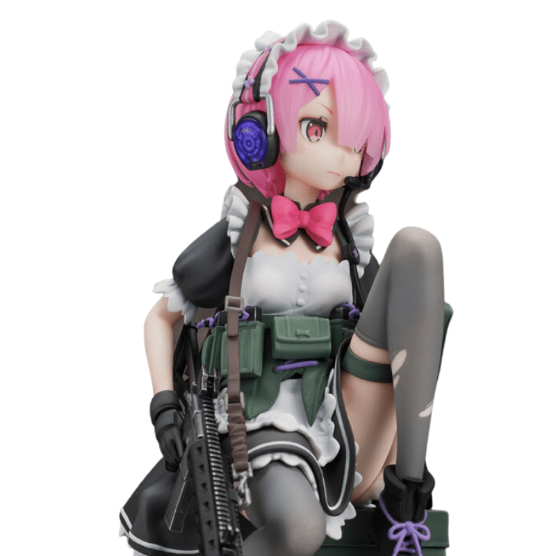 FURYU Re:Zero Starting Life in Another World F:Nex Ram (Military Ver.) 1/7 Scale Figure