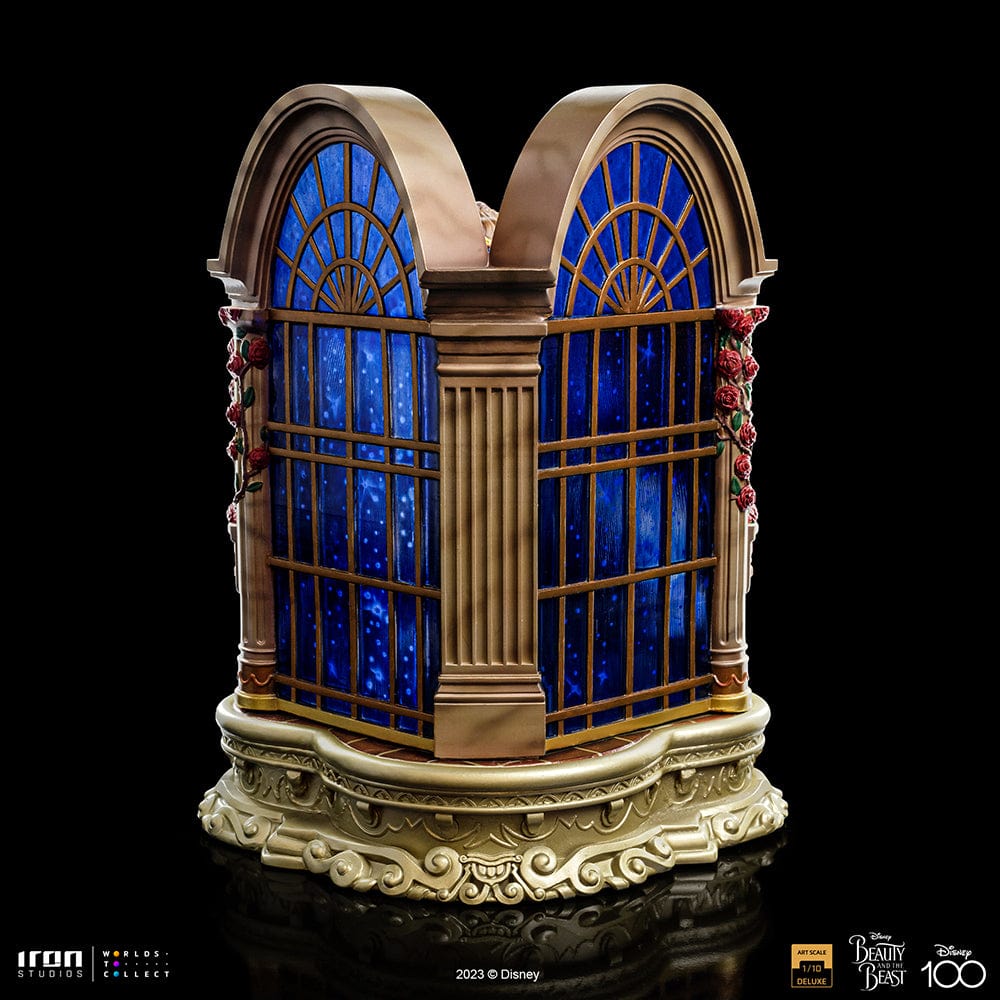 IRON STUDIOS Beauty and the Beast Deluxe - Disney 100th - Beauty and Beast - Art Scale 1/10