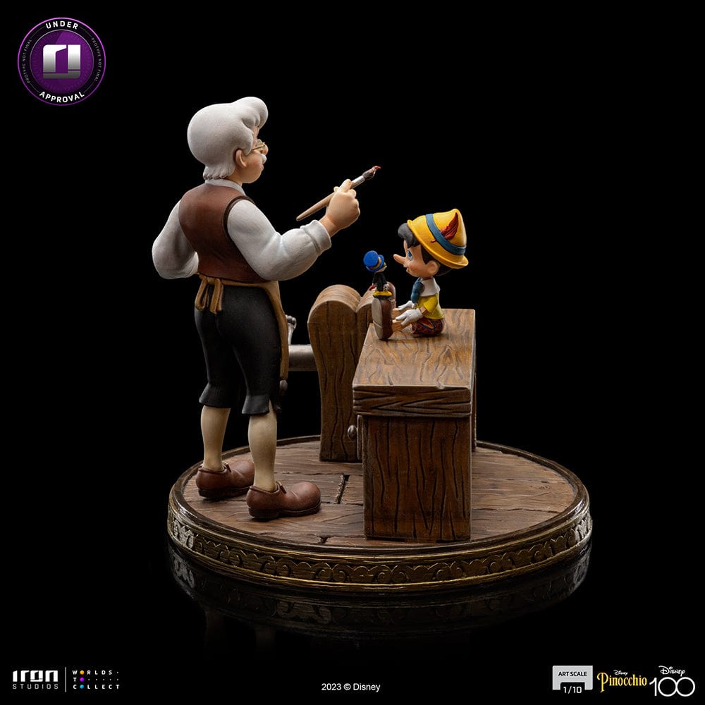 IRON STUDIOS Pinocchio 100 Years Version - Disney 100th - Pinocchio - Art Scale 1/10