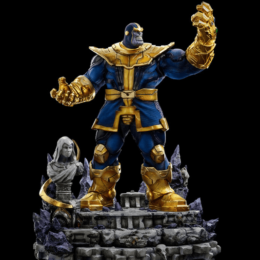 IRON STUDIOS Thanos Deluxe - Infinity Gauntlet Diorama - BDS Art Scale 1/10