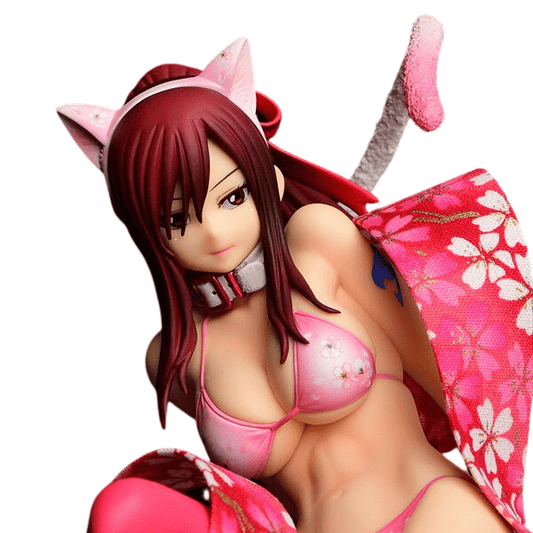 ORCATOYS Fairy Tail Erza Scarlet (Cherry Blossom Cat Gravure Style Ver.) 1/6 Scale Figure