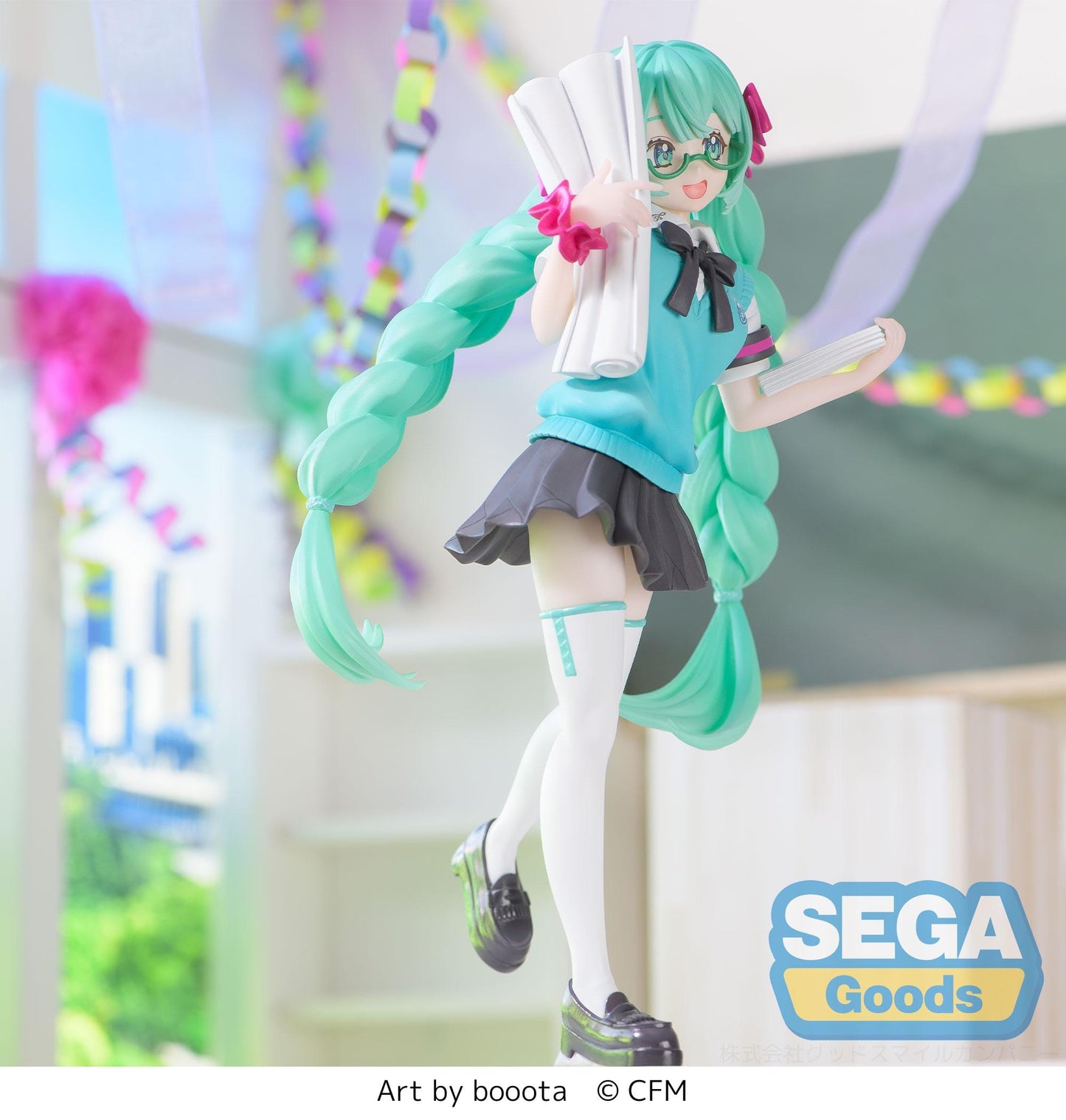 SEGA Vocaloid Luminasta - Hatsune Miku (16th Anniversary Booota Ver.) Figure