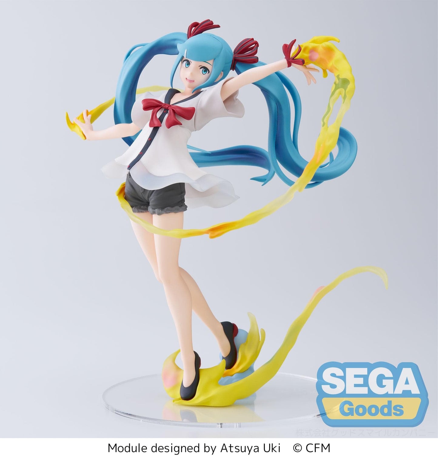 SEGA Hatsune Miku: Project Diva Mega 39's FiGURiZM - Hatsune Miku (Shiny T.R. Ver.) Figure