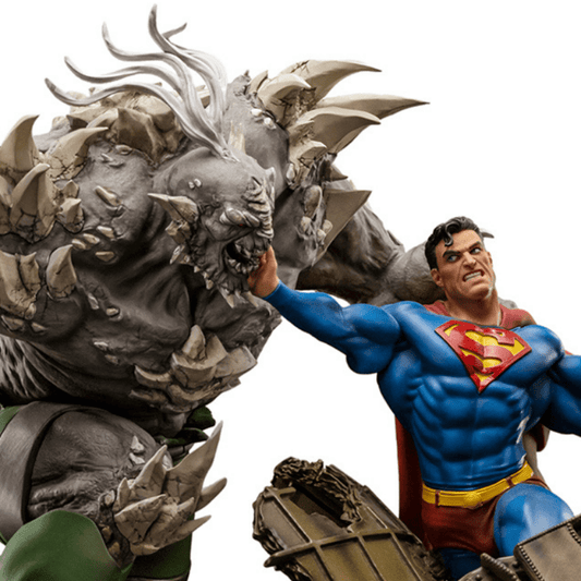 IRON STUDIOS Superman vs Doomsday - DC Comics Exclusive 10 Years - Art Scale 1/10