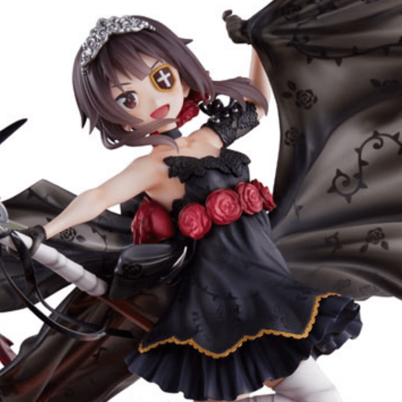 FURYU KonoSuba F:Nex Megumin (The Black Rose Dress Ver.) 1/7 Scale Figure