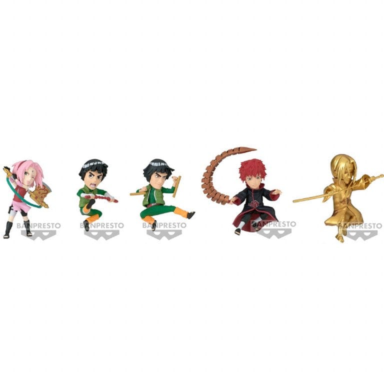 BANPRESTO Naruto Narutop99 World Collectable Figure Vol.4 (Set of 5)