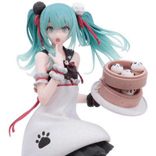 SEGA Vocaloid Hatsune Miku Panda Bun Figure