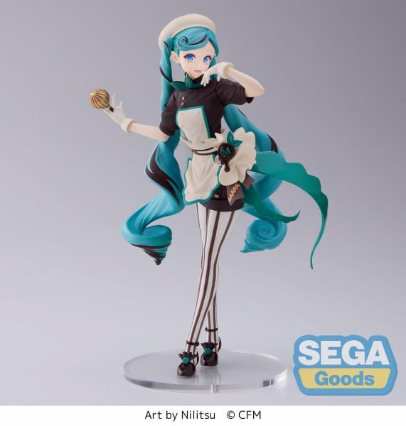 SEGA Vocaloid Luminasta Hatsune Miku (Bitter Patissier) Figure (Re-run)