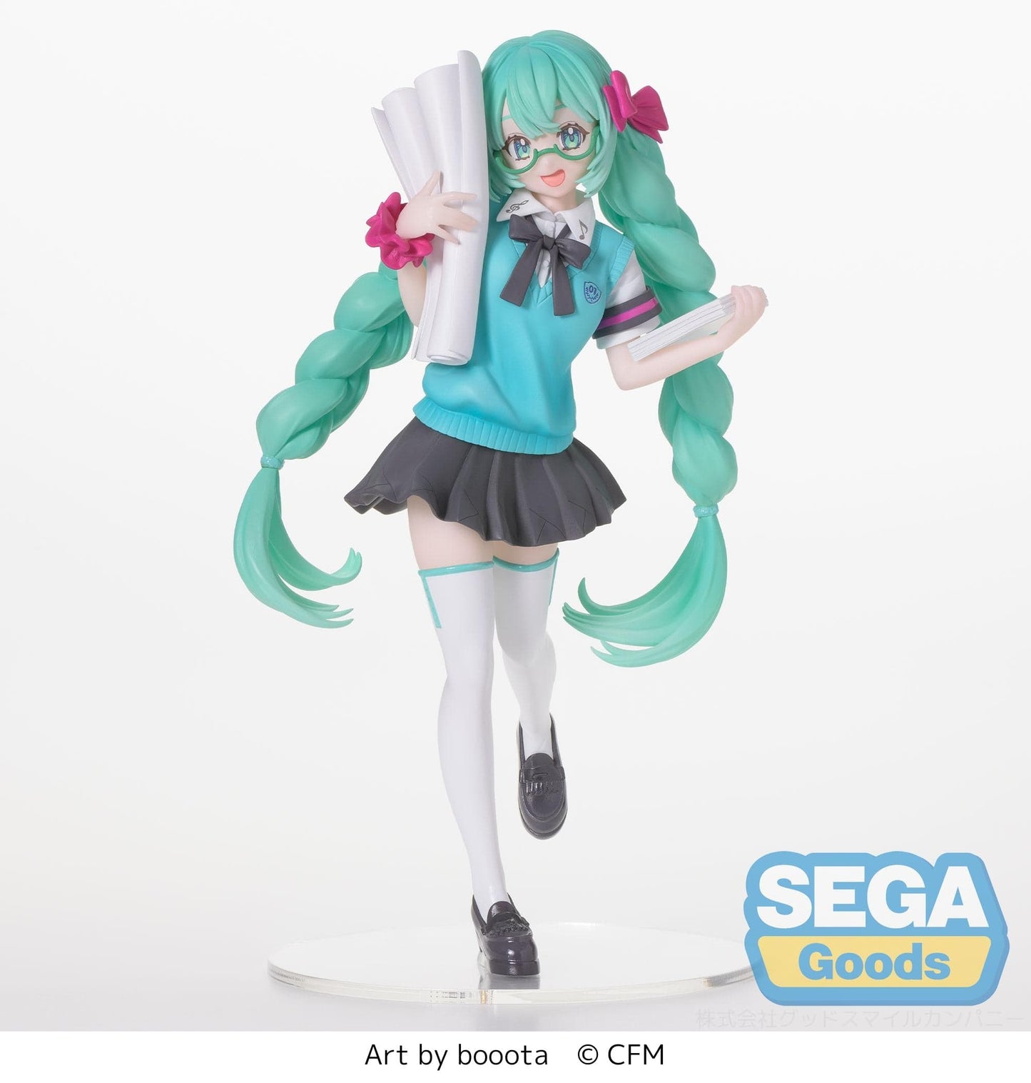 SEGA Vocaloid Luminasta - Hatsune Miku (16th Anniversary Booota Ver.) Figure