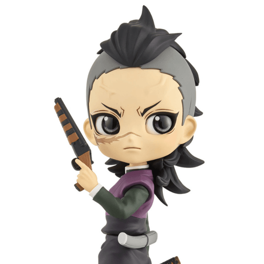 BANPRESTO Demon Slayer: Kimetsu No Yaiba Q Posket - Genya Shinazugawa Figure