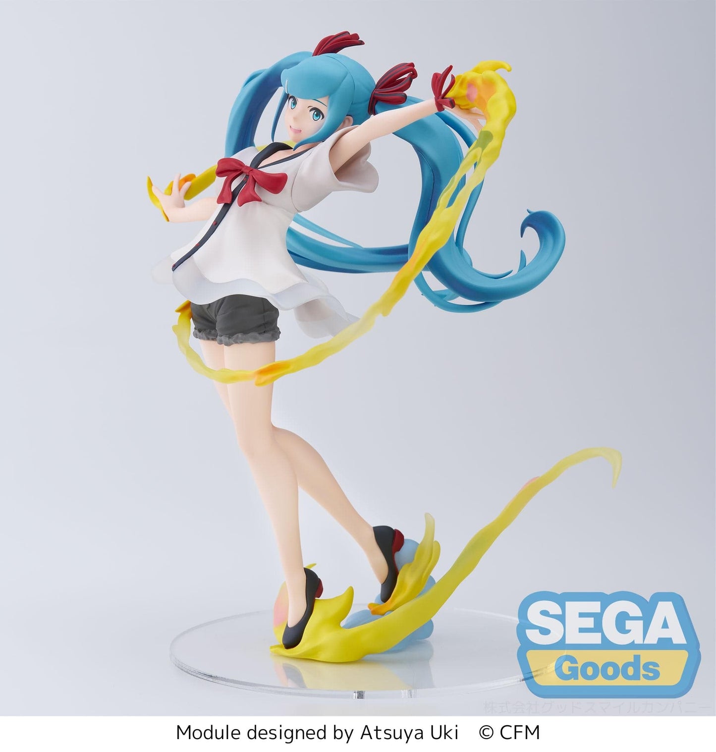 SEGA Hatsune Miku: Project Diva Mega 39's FiGURiZM - Hatsune Miku (Shiny T.R. Ver.) Figure