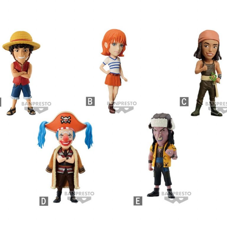 BANPRESTO One Piece A Netflix Series World Collectable Figure Vol.1 (Set of 5)