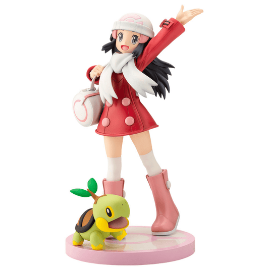 KOTOBUKIYA Pokémon Dawn with Turtwig ARTFX J STATUE