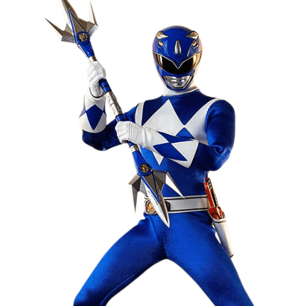 THREEZERO Mighty Morphin Power Rangers FigZero Blue Ranger 1/6 Scale Figure