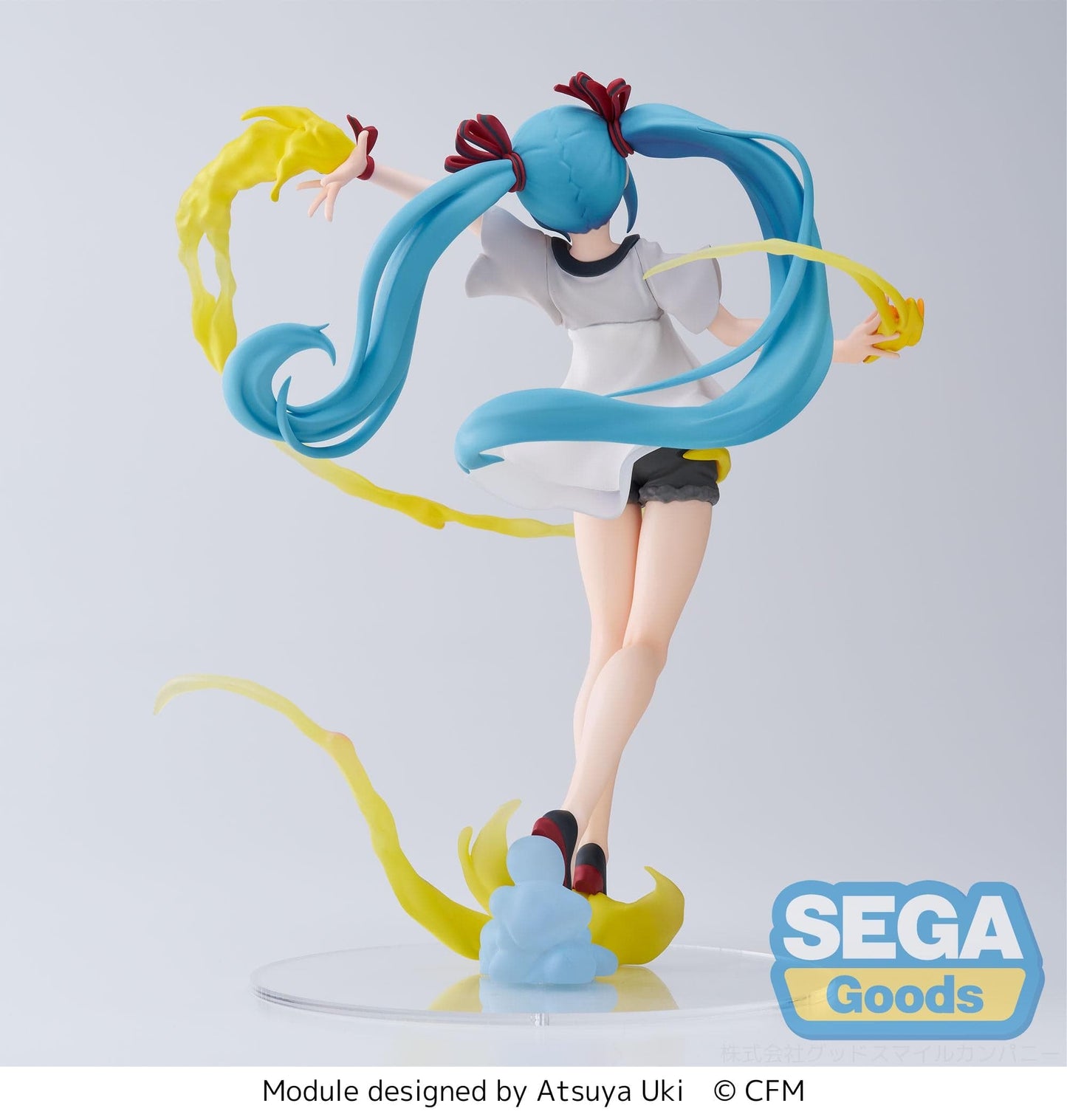 SEGA Hatsune Miku: Project Diva Mega 39's FiGURiZM - Hatsune Miku (Shiny T.R. Ver.) Figure