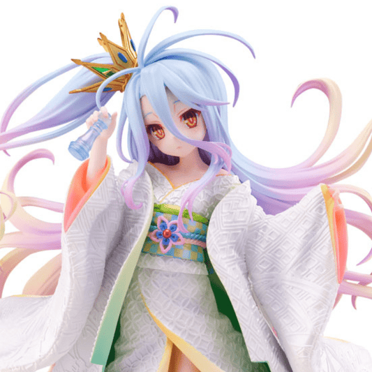 FURYU No Game No Life F:Nex Shiro (Shiromuku Ver.) 1/7 Scale Figure