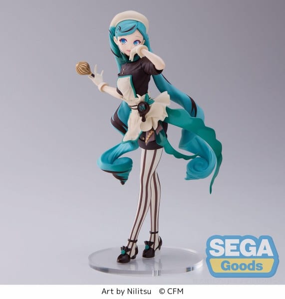 SEGA Vocaloid Luminasta Hatsune Miku (Bitter Patissier) Figure (Re-run)