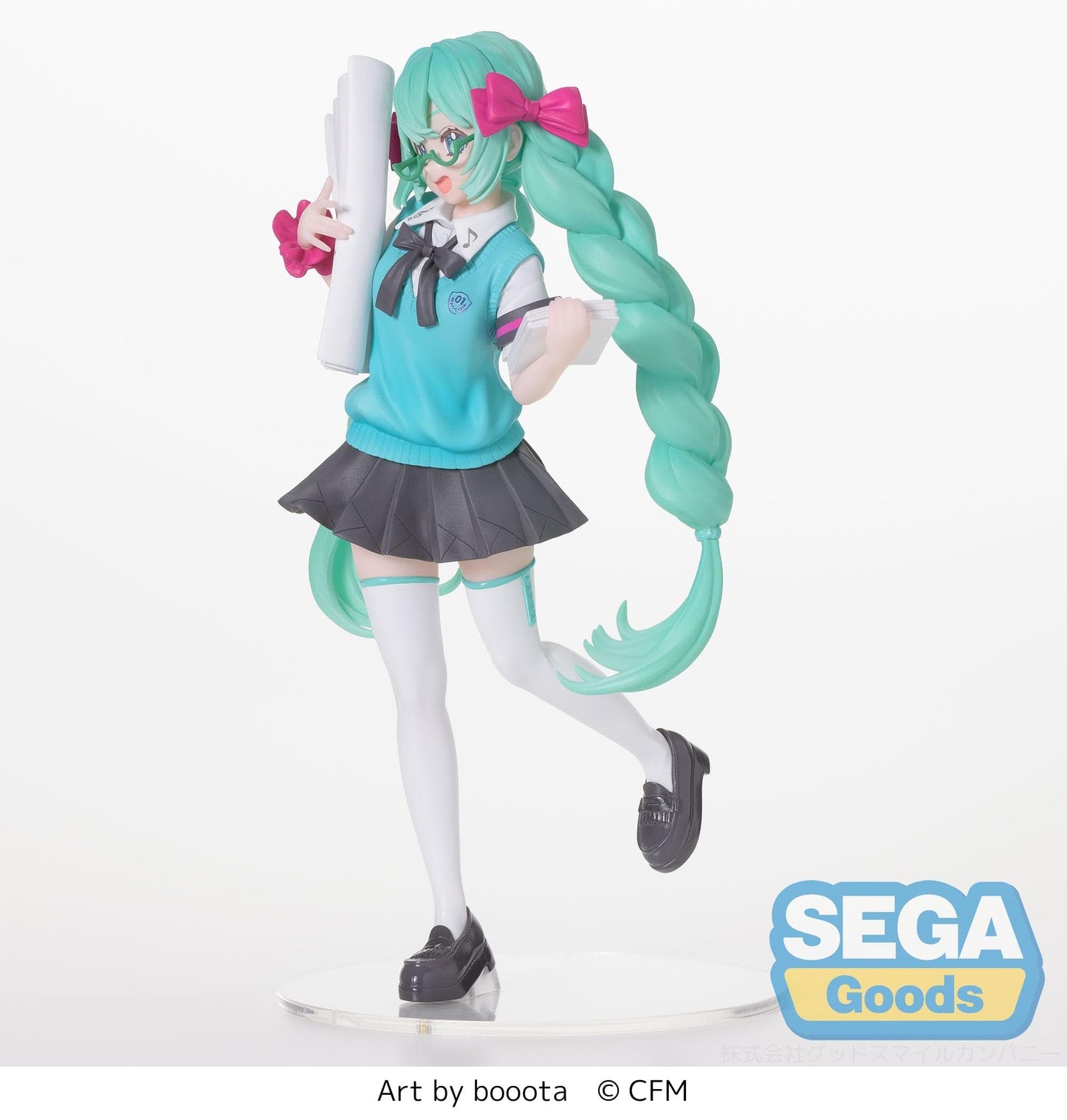 SEGA Vocaloid Luminasta - Hatsune Miku (16th Anniversary Booota Ver.) Figure