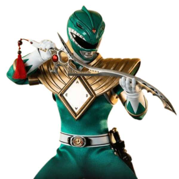 THREEZERO Mighty Morphin Power Rangers FigZero Green Ranger 1/6 Scale Figure