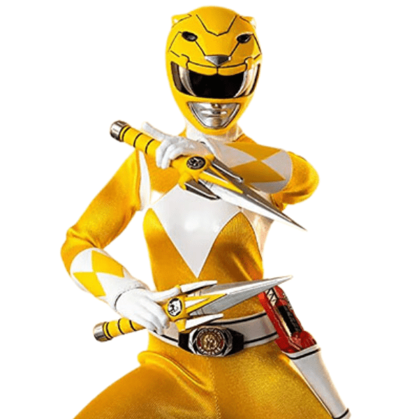 THREEZERO Mighty Morphin Power Rangers FigZero Yellow Ranger 1/6 Scale Figure