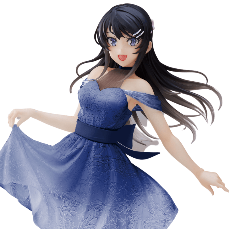 TAITO Rascal Does Not Dream of Bunny Girl Senpai Coreful Figure - Mai Sakurajima (Clear Dress Ver.) Renewal Edition