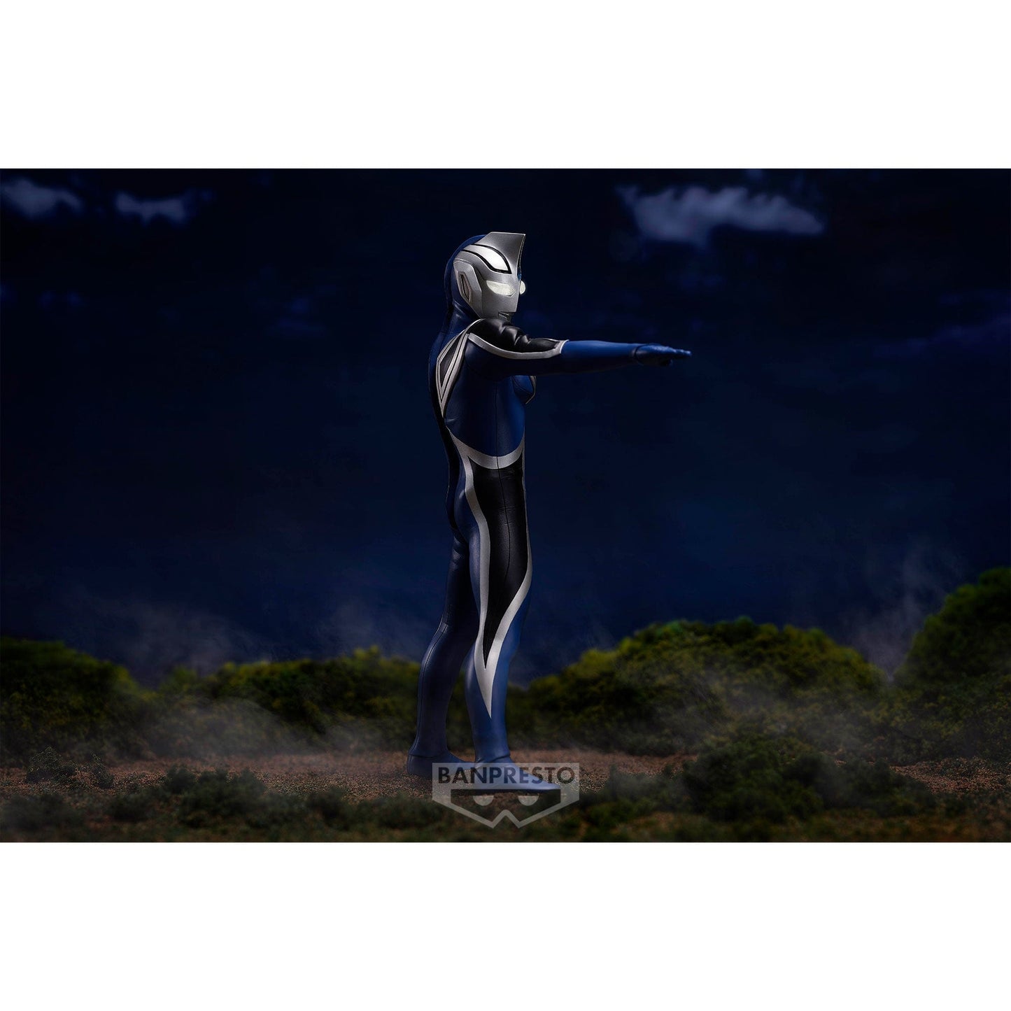 BANPRESTO Ultraman Gaia Hero's Brave Statue Figure - Ultraman Agul (V1) (Ver.B)