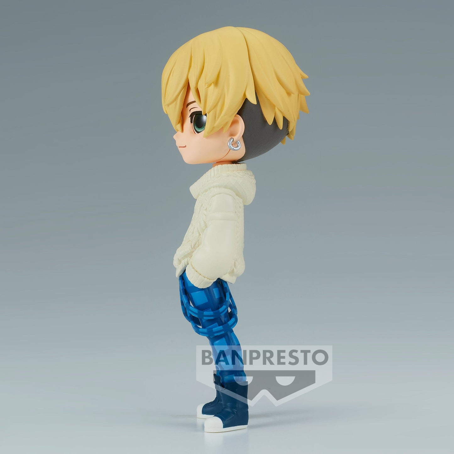 BANPRESTO Tokyo Revengers Q Posket - Chifuyu Matsuno (Plain Clothes ver.) Figure (Ver.A)