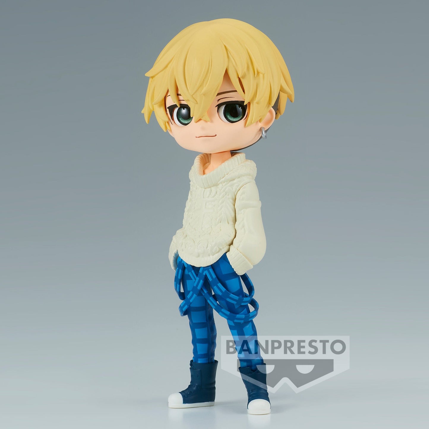 BANPRESTO Tokyo Revengers Q Posket - Chifuyu Matsuno (Plain Clothes ver.) Figure (Ver.A)