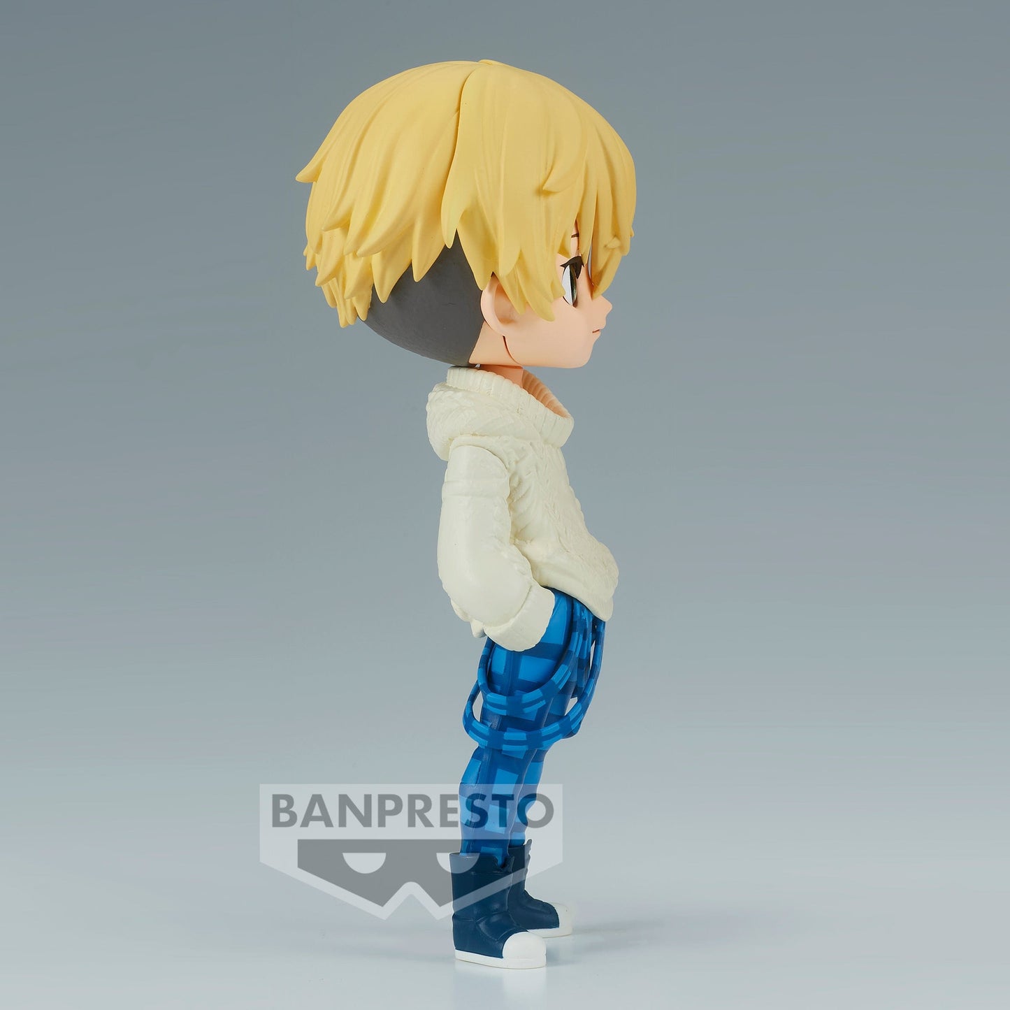 BANPRESTO Tokyo Revengers Q Posket - Chifuyu Matsuno (Plain Clothes ver.) Figure (Ver.A)