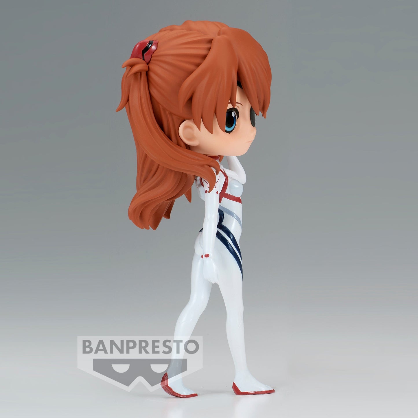 BANPRESTO Evangelion:3.0+1.0 Q Posket - Asuka Shikinami Langley (Plugsuit Style) Figure (Ver.A)