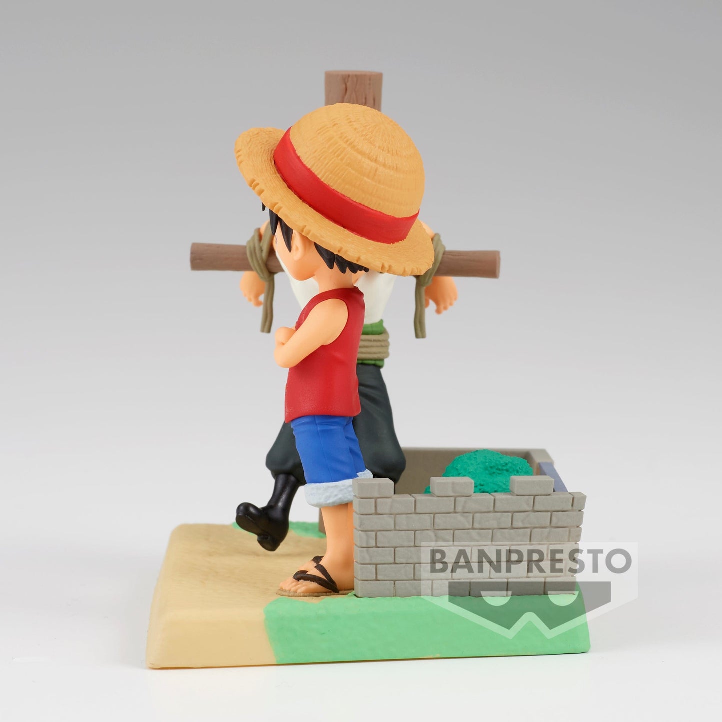 BANPRESTO One Piece World Collectable Figure Log Stories - Monkey D. Luffy & Roronoa Zoro