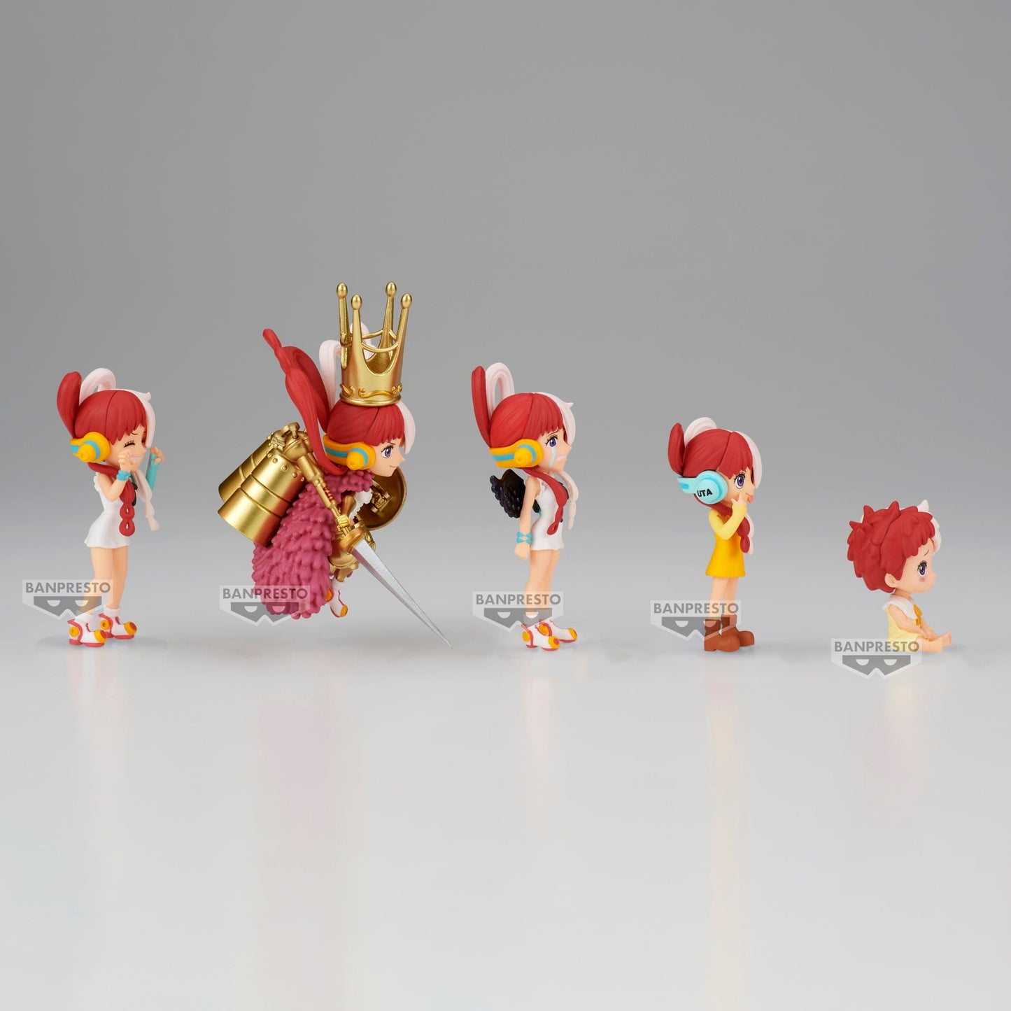 BANPRESTO One Piece Film: Red World Collectable Figure - Uta Collection (Set of 5)