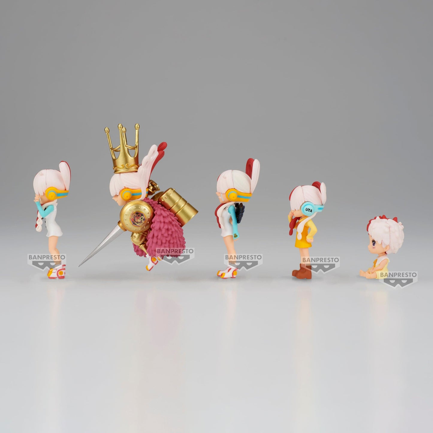 BANPRESTO One Piece Film: Red World Collectable Figure - Uta Collection (Set of 5)