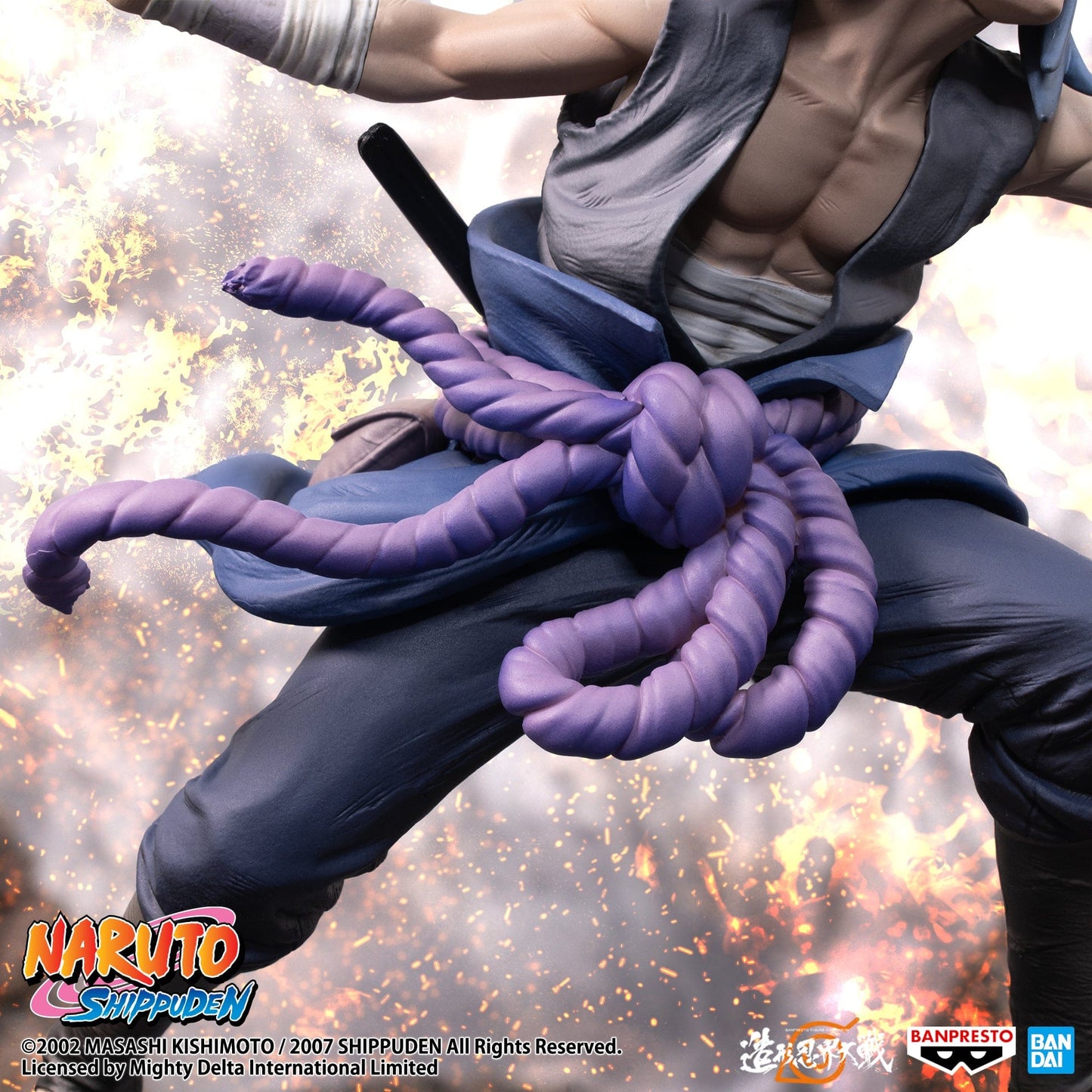 BANPRESTO Naruto Shippuden Banpresto Figure Colosseum - Uchiha Sasuke